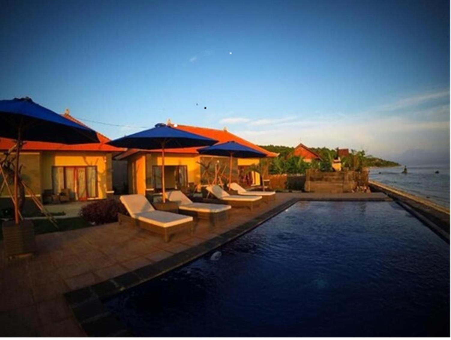 Cave Beach Bungalow Semaya Kültér fotó