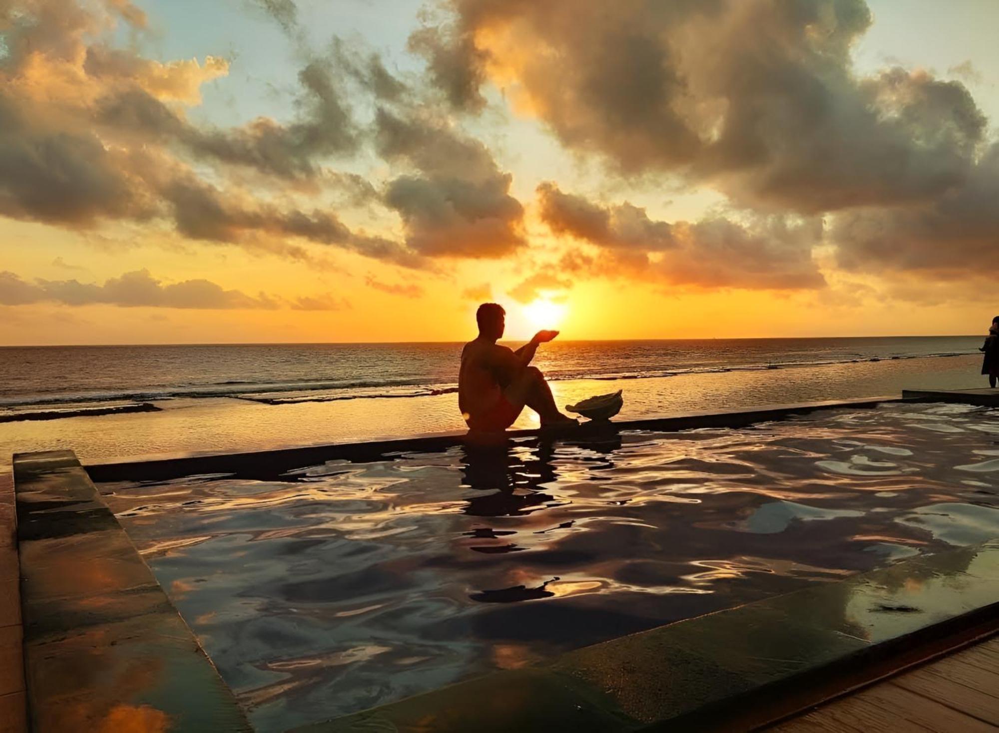 Cave Beach Bungalow Semaya Kültér fotó